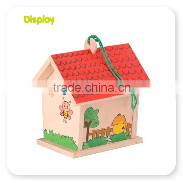 Preschool Wood Crafts Bird House photo-4