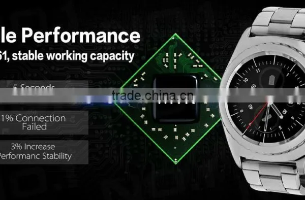 NO.1 G4 1.2 Inch Round Dial Smartwatch Phone MTK6261 IPS Screen Pedometer Sedentary Reminder Heart Rate Monitor Bluetooth 3.0 photo-3