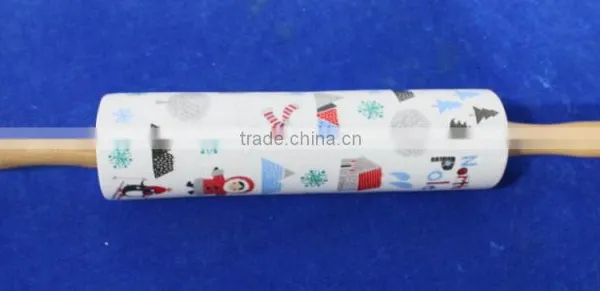Custom Handmade Cooking Tool Wood Wholesale Ceramic Rolling Pin photo-4
