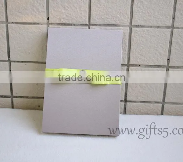 Custom Handmade Luxury Wedding Invitation Box With Ribbon photo-3