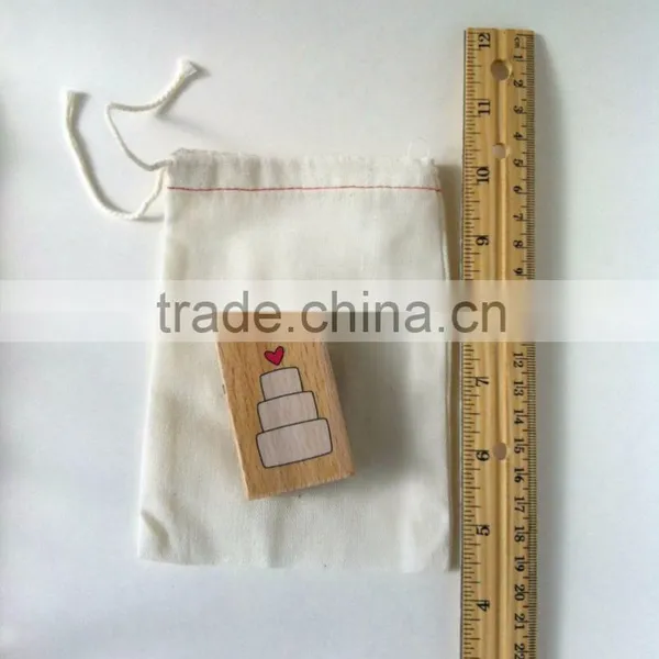 Drawstring Bag Cotton With Customized Design photo-2