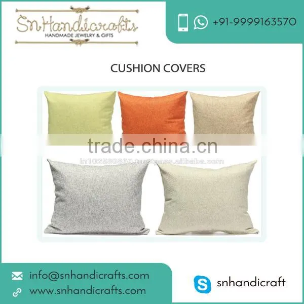 High Grade Material Good Look Cotton Pillow Cushion Cover at Lowest Market Rate