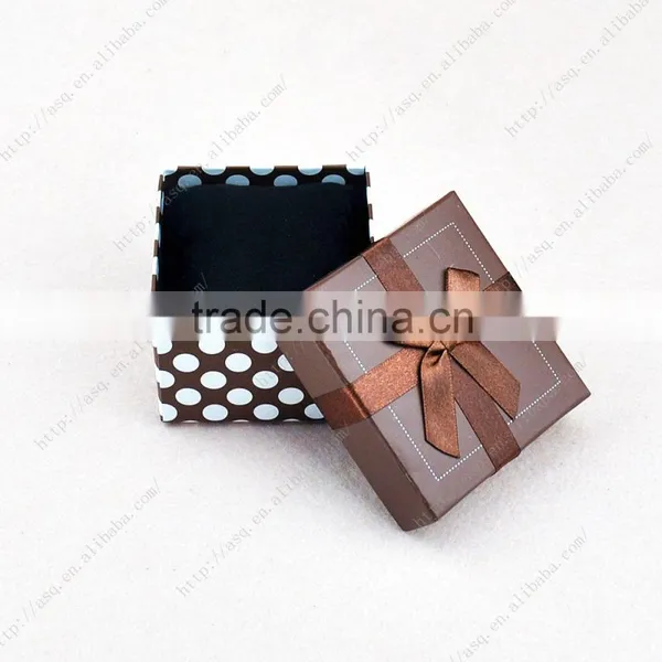Ribbon Bow Tie Fancy Paper Watch Box photo-3