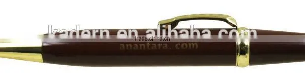 Anantara Hotel Thick and Short Metal Touch Screen Stylus Pen