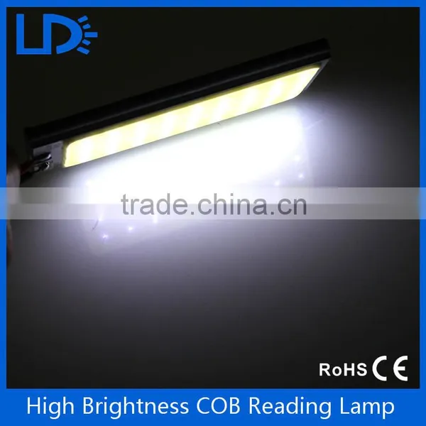 Wholesale COB Chip Reading Light 5050 Smd Car Interior Light Dome Adapter DC12V 36smd Auto Led Panel Room Light photo-6