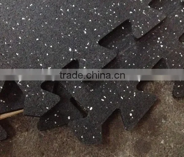 Fitness Equipment Heavy Duty Interlocking Rubber Flooring photo-4