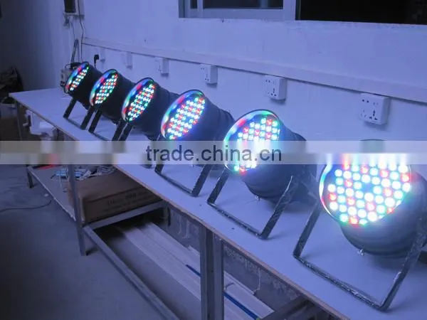 Stage Rgbw 54x3w Led Par 64 Light photo-6