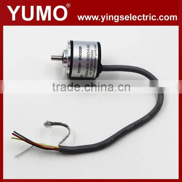 ok YUMO ISC3004 Diameter 30mm Shaft 4mm 100 Pulse A B Z Phase Mini Solid Shaft Price Incremental Rotary Encoder photo-5