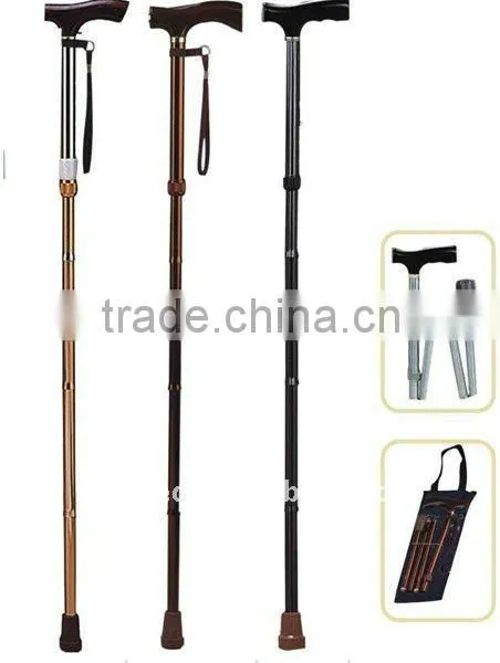 New Design Folding Aluminum Adjustable Walking Stick for Disabled photo-6