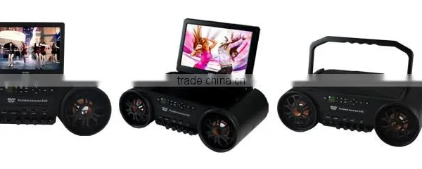 12inch Portable DVD Player Compatible With DVD, VCD, MP3, MP4 JPEG(DRVX) photo-4