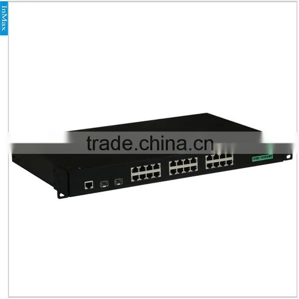 2G+24 Port Industrial PoE Switch 15.4W/port PSE for Wind Power photo-2