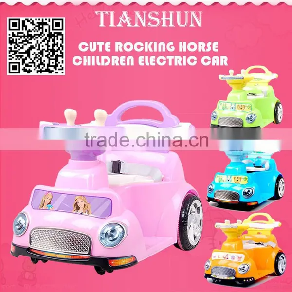 Slicon Swing Wheels Electric Toy Car for Baby Kids Ride-on Rocking Toy Car China photo-6