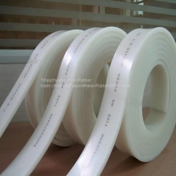 Jimei Factory HQtype Polyurethane Squeegee 4000*50*9mm White 70Shore photo-2