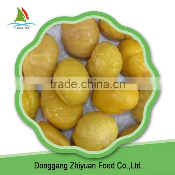 China Nuts Frozen Chestnuts Peeled Packed With High Quality