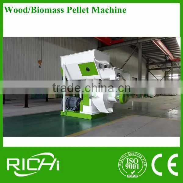 Factory Supply Ring Die Pellet Mill 400 With Rotating Roller, Wood Pellet Machine photo-6