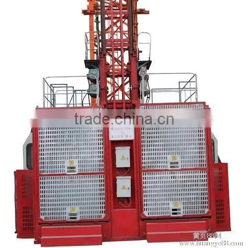 CS SC100 Construction Cage Hoist Machine Hoist for Construction Lifting Equipment Hoisting Machinery for Sale