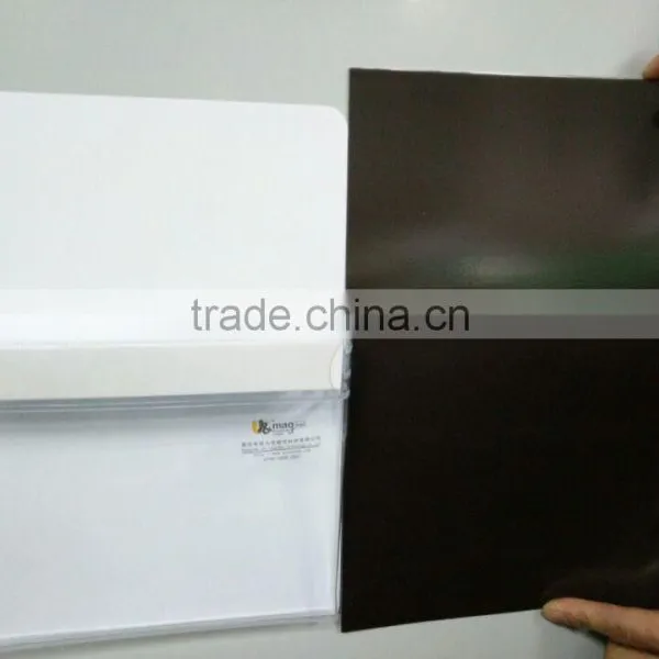 1mm Thick Flexible Adhesive Rubber Material Strong Magnet Sheet Soft Rubber Magnet photo-5