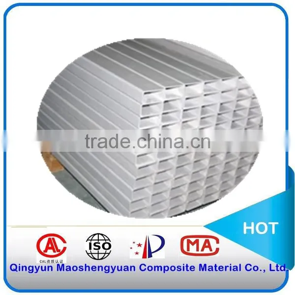 UV Resistant High Strength GRP Rectangular Tube/frp Rectangular Tube/rectangular Tube photo-2