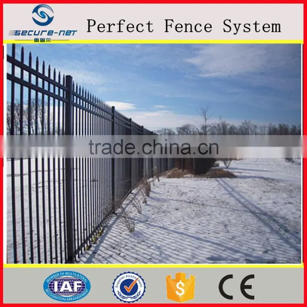 Vertical Bar Railings Tube Railings,Ornamental Steel Fence photo-4