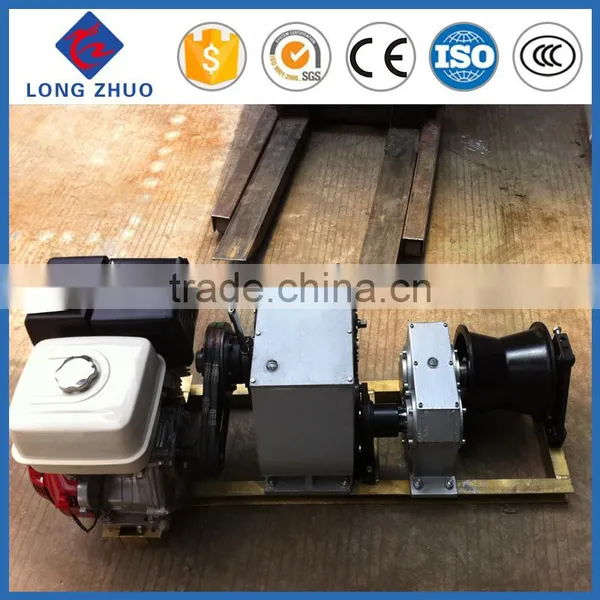 Compact Structure Engine Powered Winch Factory From China photo-3