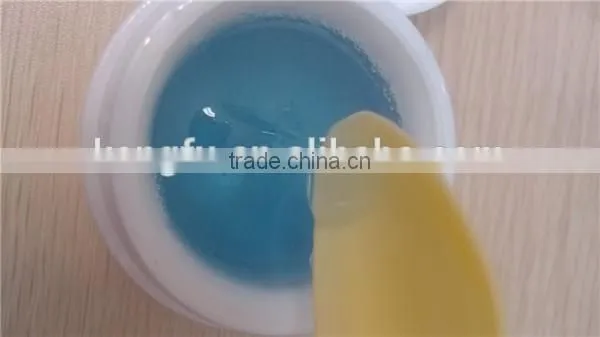 Professional UV Builder Gel Factory Transparent Blue Nail Extension photo-6
