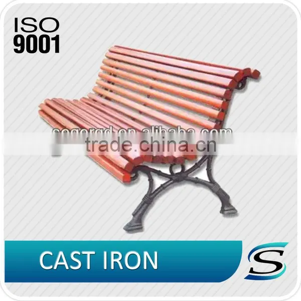 Quality Products Metal Leg Garden Bench