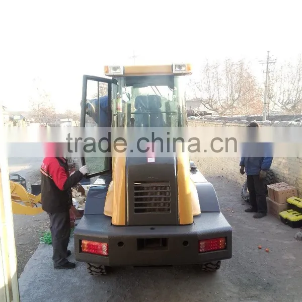 Chinese Hydraulic Heavy Equipment Tractor Loader Backhoe photo-5