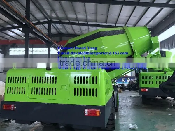 4 WD Swing Drum Concrete Mixer photo-2