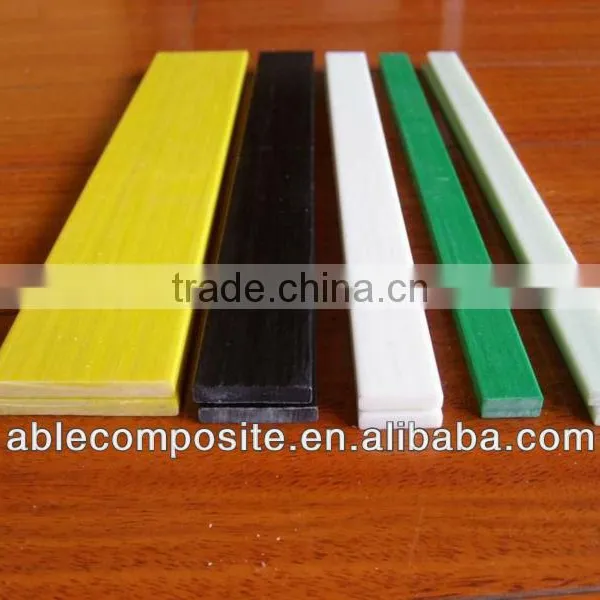 Pultrusion High Strength Flexible Fiberglass Rectangular Rod