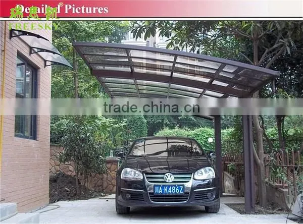 Modern Outdoor Aluminum Frame Sunshade Car Carport photo-4