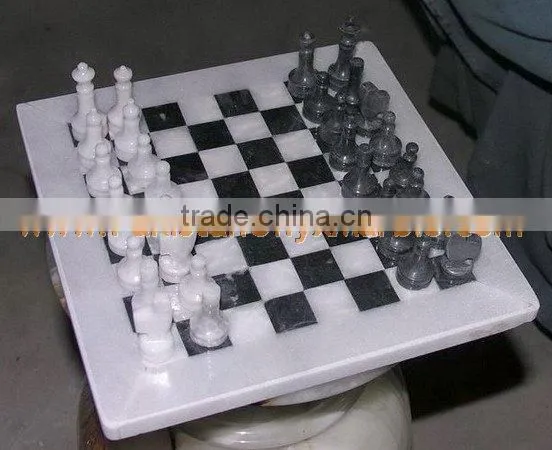 NEW DESIGN MARBLE CHESS BOARDS WITH FIGURES photo-4