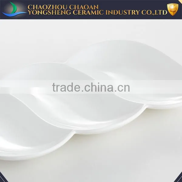 Wholesale Wedding Plates Multi-department Porcelain Fruit Plates Dishes photo-2