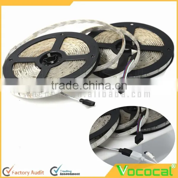 10M 3528 Waterproof SMD RGB 600LEDs Party LED Strip Light Kit Lamp 44Key IR Remote EU Plug photo-2