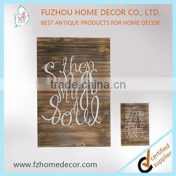 Unique Designs!!! Vintage Signs With Metal Cutting Letters photo-2