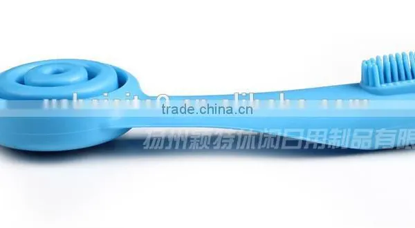 CY105 Pet Cleaning Brush Snail Shape Doggy Cat Lollipop Toothbrush photo-4