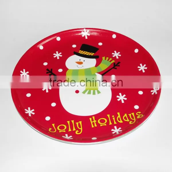 Round Plastic Plate/ PP Durable Plastic Tableware / Dish photo-2