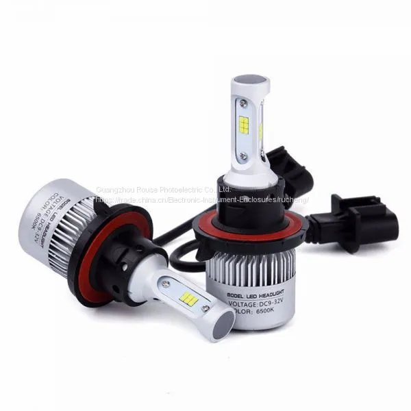 LED автомобильный фара S2 9005 9006 CSP 8000 лм/набор 72 ватт/набор LED фара 36 ватт/лампочка 4000 лм/лампочка лампа photo-4