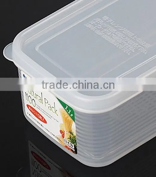 OEM&ODM Square Easy Open And Lock Storage Container/Plastic Pasta Storage Containers photo-3
