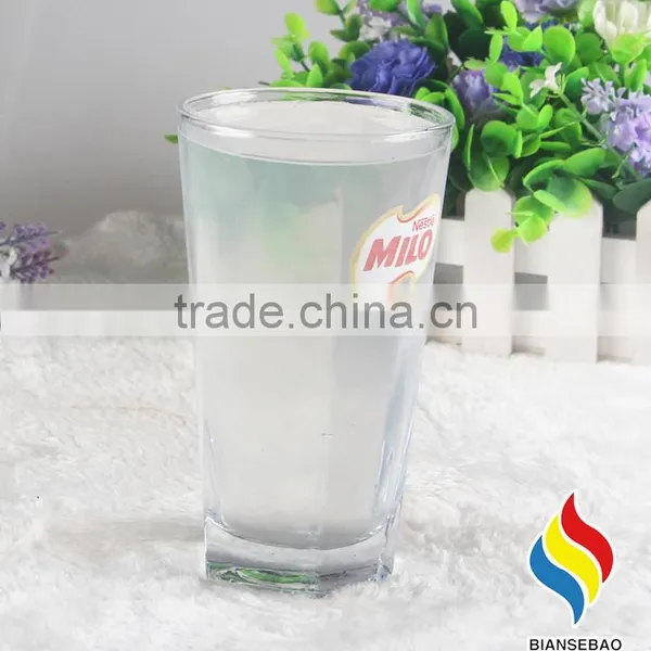 With Magic Decal Logo Cold Temperature Reacted Glass Cup photo-6