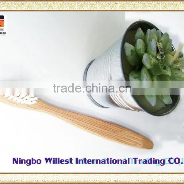 Pure Natural Green Bamboo Soft Nylon Brush Adults Teenage Children Oral Sanitary Ware photo-2