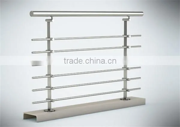 High Quality Solid Rod Flat Bar Balustrade photo-2