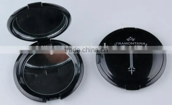 Plastic Round Folding Double Sided Mirror Pocket Mirror photo-2