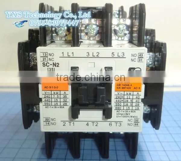 SC-N2 (35) Contactor Electromagnetic exchange contactor Elevator only SC-N2 35A AC110V two open two closed