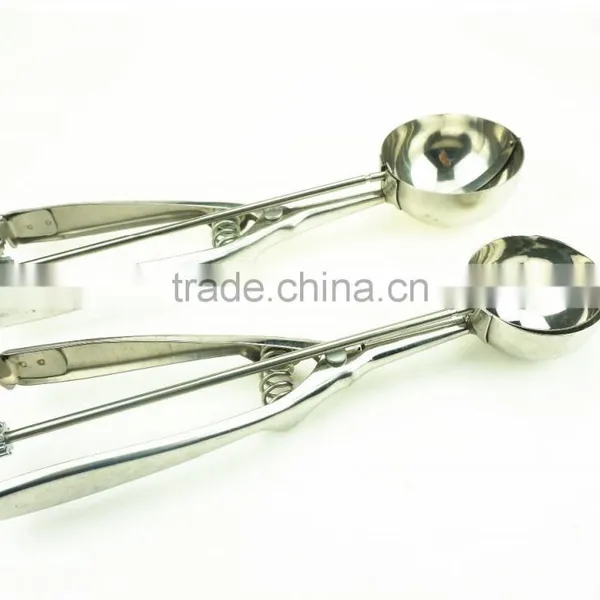 42151 Kitchen Utensil Heated Favor Stainless Steel Ice Cream Spoon photo-2