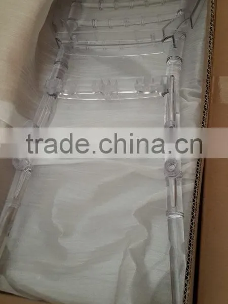 Wholesale Acrylic Chairs Clear Resin Chiavari Wedding Tiffany Plastic Chair photo-5