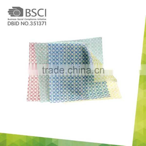 Biodegradable Fabrics/ Eco-friendly Spunlace Nonwoven Household Wiping Nonwoven Wipers photo-3
