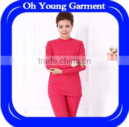 The old lady in the loose cotton long johns thermal underwear sets mother cotton sweater turtleneck Foundation Primer