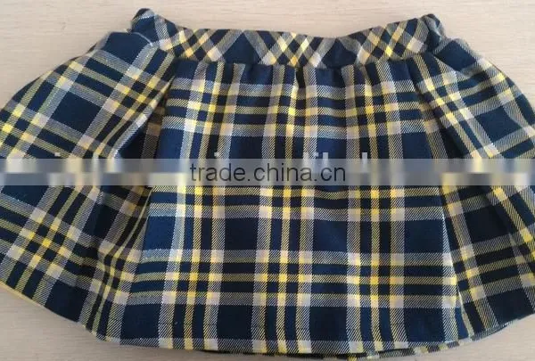 Cool Baby Girl Woven Plaids Short Skirt for Summer photo-2