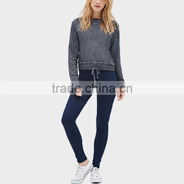 2015 Ladies New Sweater With Tie photo-4