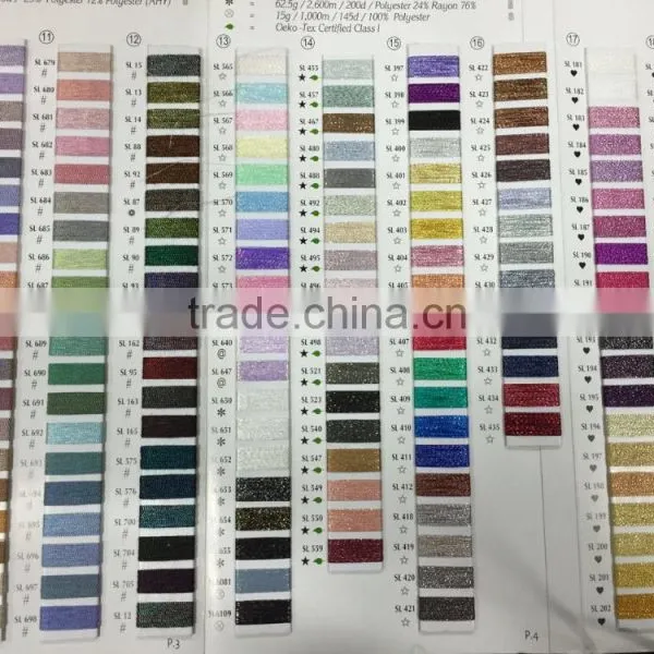 Colorful Metallic Thread for Zari photo-3